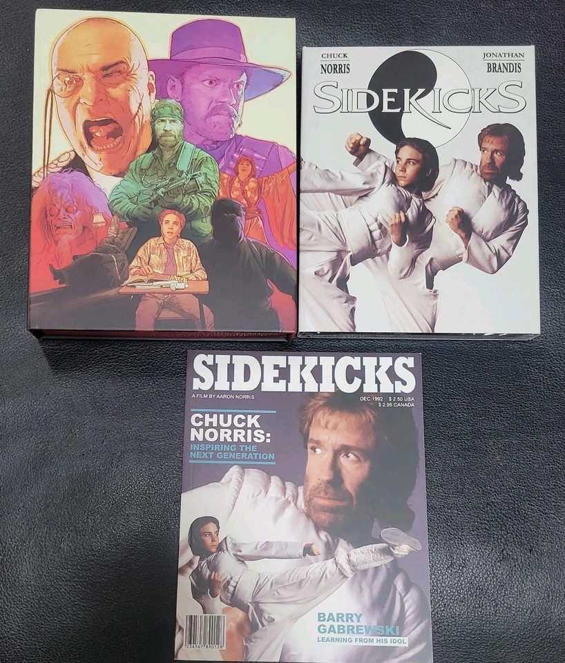Sidekicks New Limited 4K UHD + Blu-Ray w/ Box Vinegar Syndrome VS VSU-5 1992 - Image 2 of 3