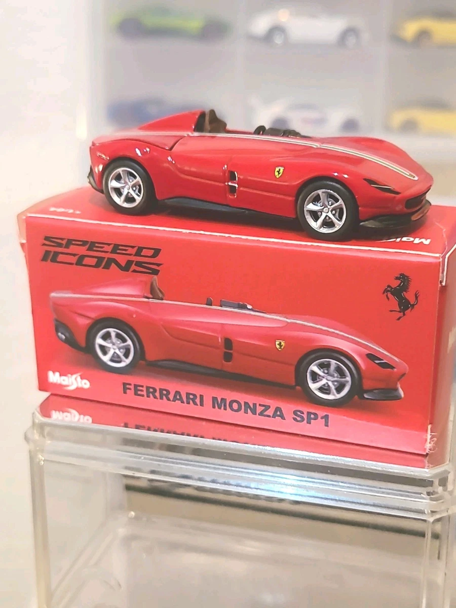 MAISTO FERRARI MONZA SP1 SPEED ICONS LIMITED EDITION- BRAND NEW COLLECTION!
