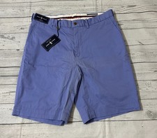 Ralph Lauren Polo Golf Mens Chino Shorts Stretch Size 34 Blue NEW NWT