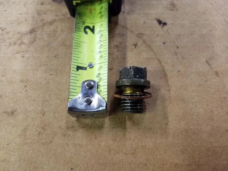 Сливная пробка поддона масла двигателя | Подходит для Mercedes Benz S420 500SEL 1991-1999 годов выпуска - Изображение 2 из 2