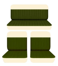 Fits 1965 Rambler 770 Classic 4dr sedan Front buckets and rear bench seat covers