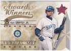 2002 Leaf Rookies & Stars - Award Winners Ken Griffey Jr #279 Seattle Mariners