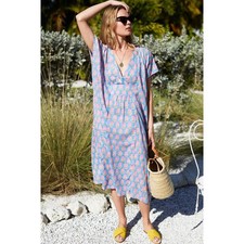 Emerson Fry India Collection FRANCINA CAFTAN - MARJORIE ORGANIC One Size