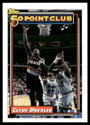 1992-93 Topps #212 Clyde Drexler 50P