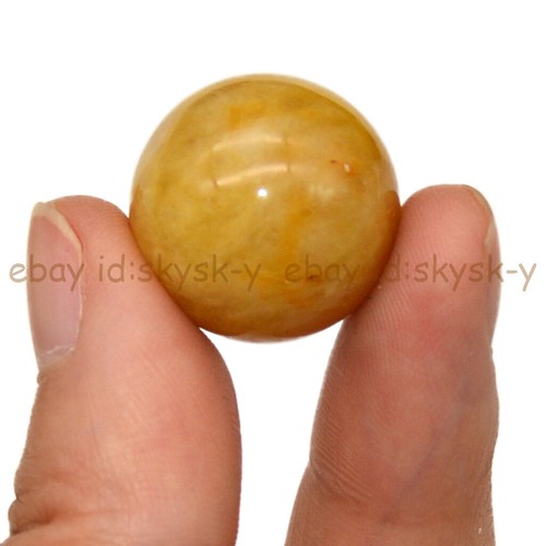 Pierre précieuse solide 20 mm roches polies minéraux cristal orbe de guérison boule sphère - Photo 62 sur 114