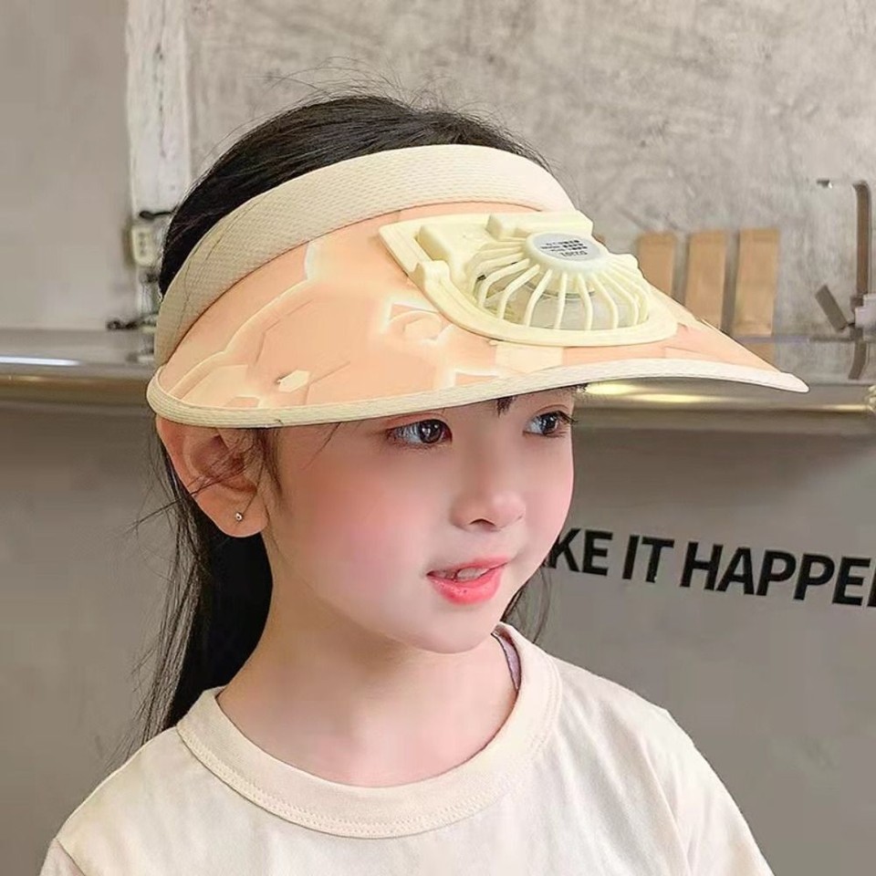 Sunshade Cap Children Sun Visor Hat Korean Style Cap Kids Sun Hat Empty