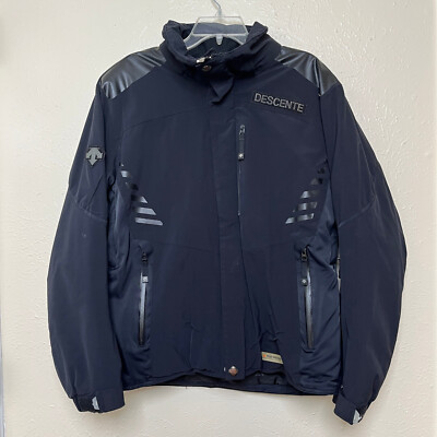 Descente Jacket Mens M Black Ski Snowboarding Ion Bodies Titan