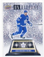 22/23 UD..AUSTON MATTHEWS..ON DISPLAY INSERT..CARD # OD-50..MAPLE LEAFS