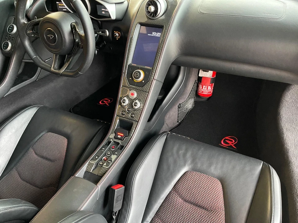 Juego de alfombrillas para McLaren MP4 12C a medida con emblema McLaren LHD Foto 4 de 4