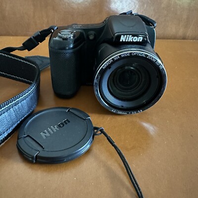 Nikon Coolpix L820 Camera - Battery Powered - 4.0-110mm Nikkor 30x