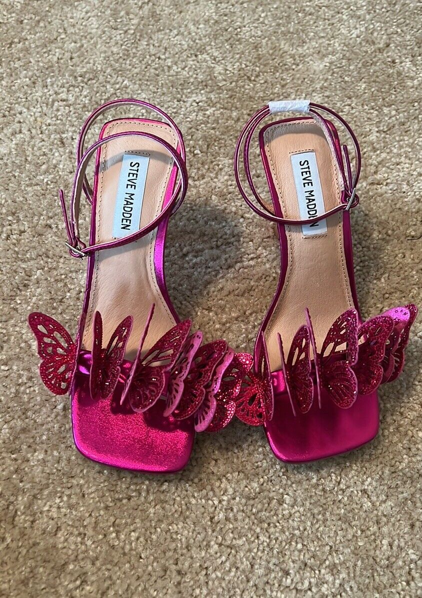 Steve Madden【新作SALE☆】Azariah 蝶モチーフ サンダル Steve Madden【新作SALE☆】Azariah 蝶モチーフ サンダル 靴
