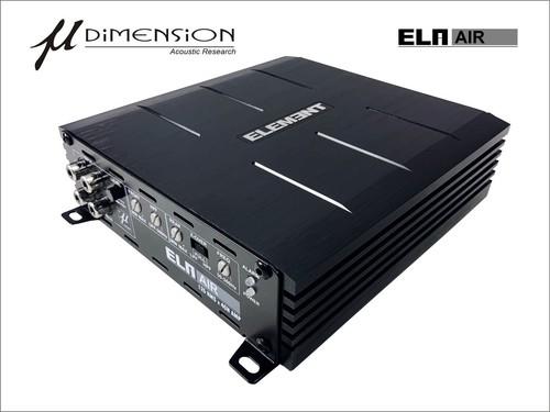 µ-Dimension ELA AIR - 4-Kanal Class D Digital Verstärker 4 x 125 Watt RMS
