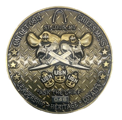 Office of Naval Intelligence ONI DET 0813 St Louis CPO USN Challenge ...