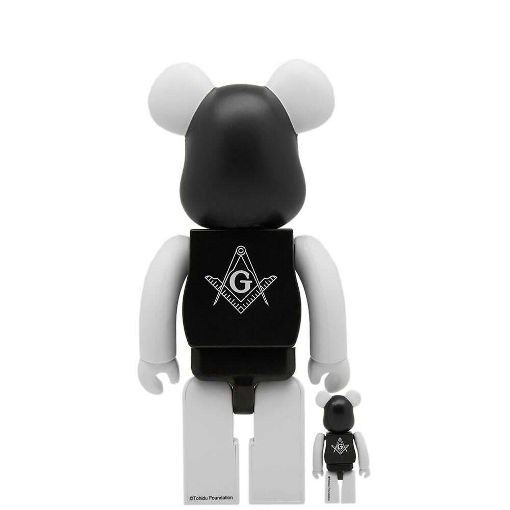 BE@RBRICK FREEMASONRY fragment 1000％ 白 Medicom x Freemasonry x Fragment Design White 100% 400