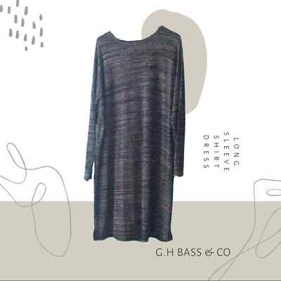 Womens Long Sleeve Grey Shirt Dress Large | eBay Womens Long Sleeve Grey Shirt Dress Large | eBay