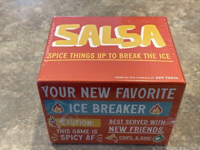 New Salsa Party Game for Adults Spice Things Up To Break Ice Drinking Card Game