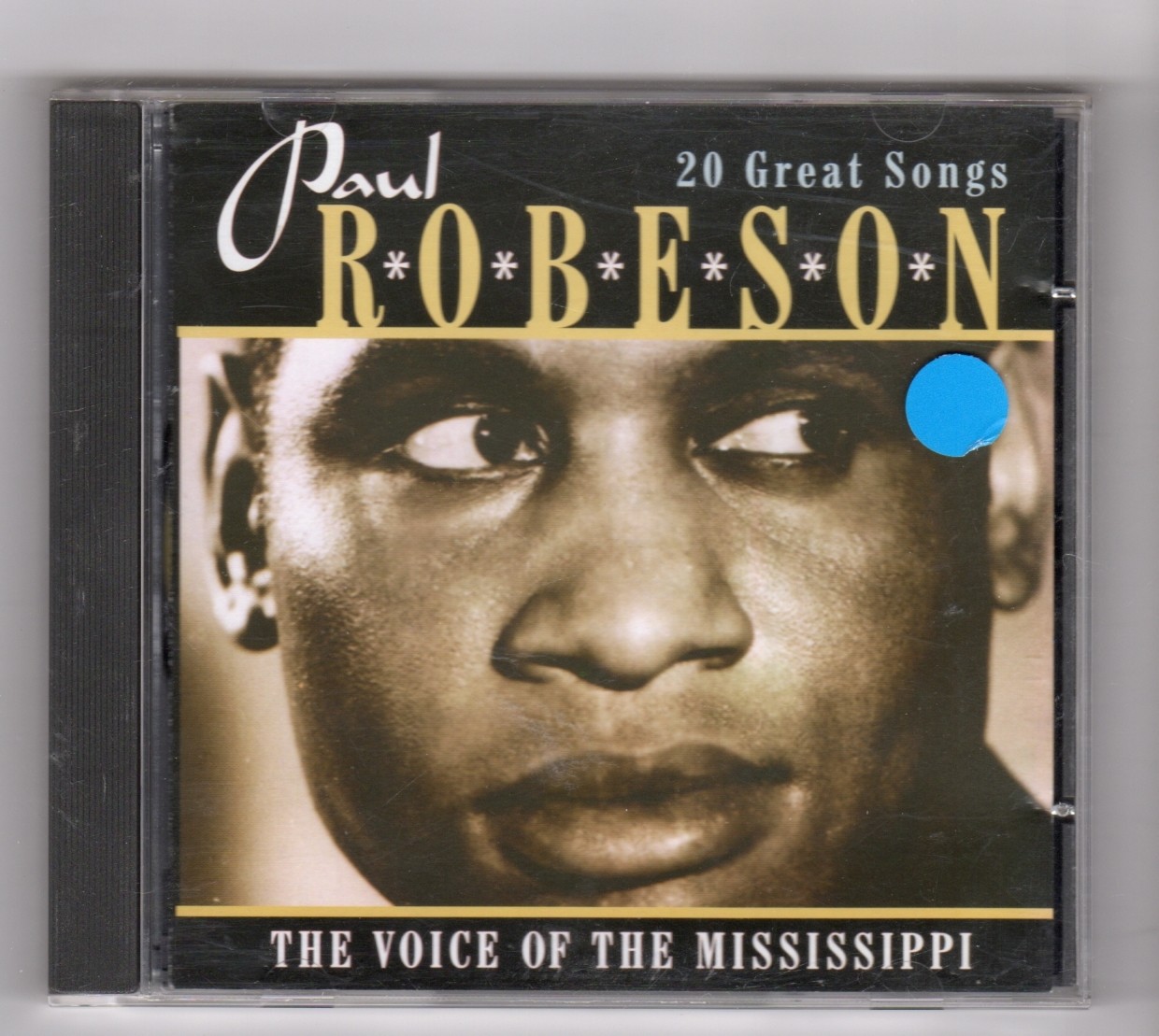 (IF33) Paul Robeson, The Voice of the Mississippi - 1996 CD