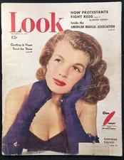 LOOK Magazine - Oct 11 1949 - WISCONSIN FOOTBALL / Lux Radio / Princess Margaret