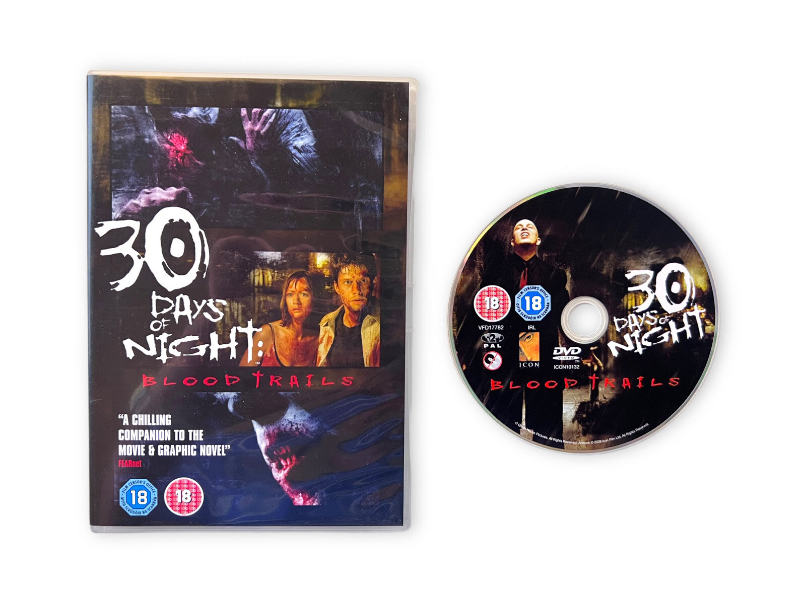 30 DAYS OF NIGHT*BLOOD TRAILS*DVD*MINI-SERIES*HORROR*VAMPIRES*RATED 18
