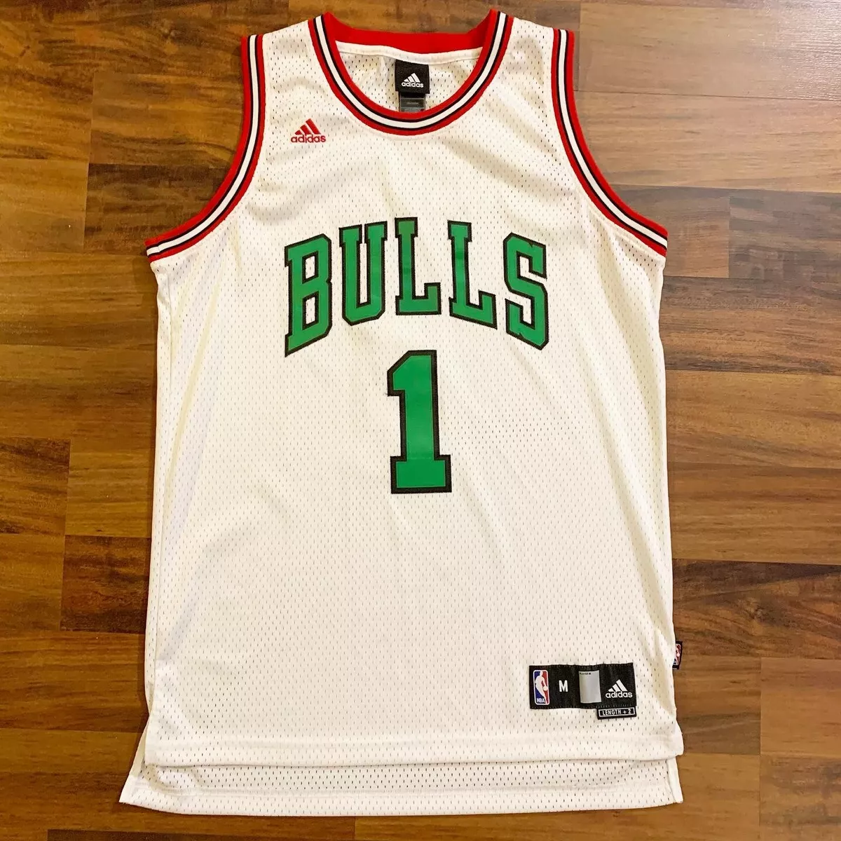 adidas Derrick Rose Chicago Bulls St. Patrick's Day Swingman