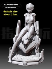 Anime Rei sit on the robot Cute Resin 3D Print GK Kit Figure DIY Model Toy Gift