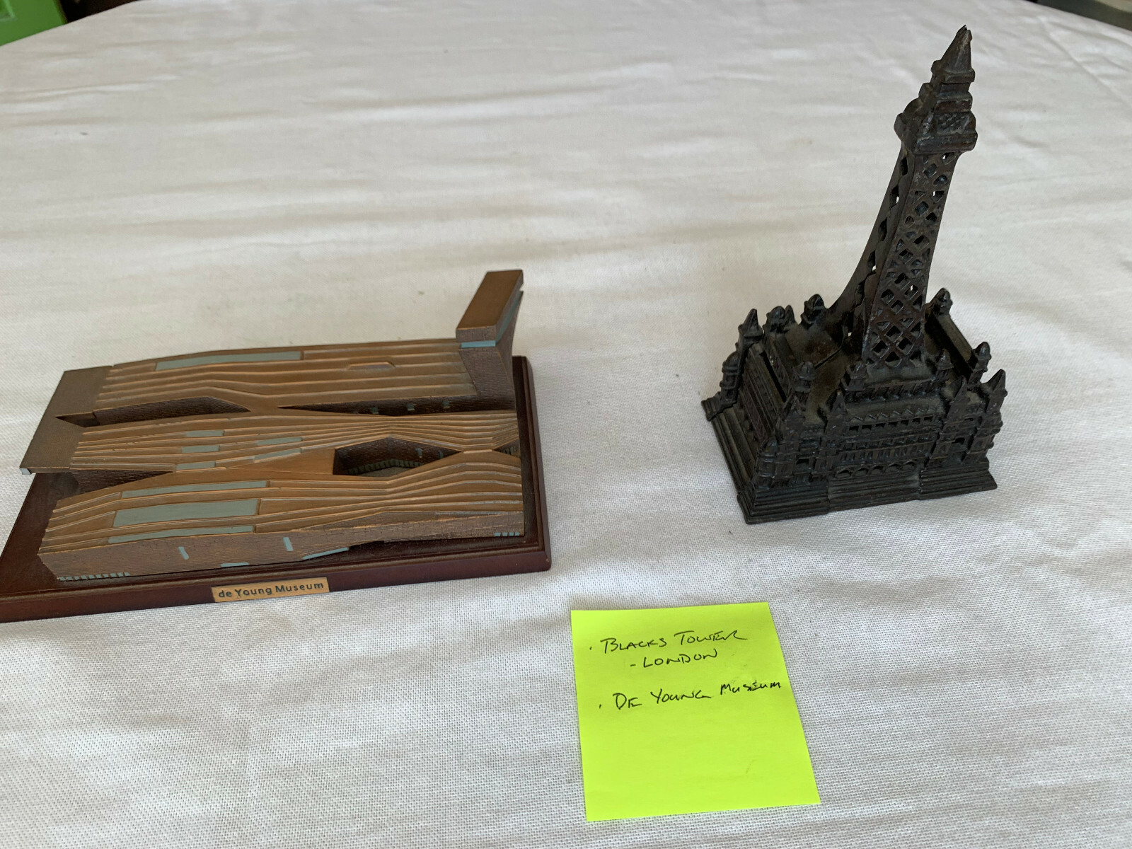 Collection of VTG Miniature Metal Buildings eBay