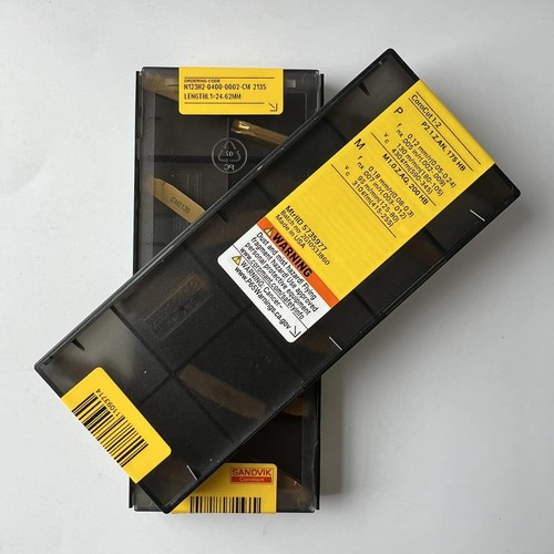 Sandvik / N123H2-0400-0002-CM 2135 /CNC lathe carbide blade tool 10 Pcs - Picture 4 of 5