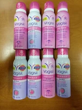8 Pk: Vagisil Odor Block Dry Wash Spray for Feminine Hygiene 2.6 oz. F2B