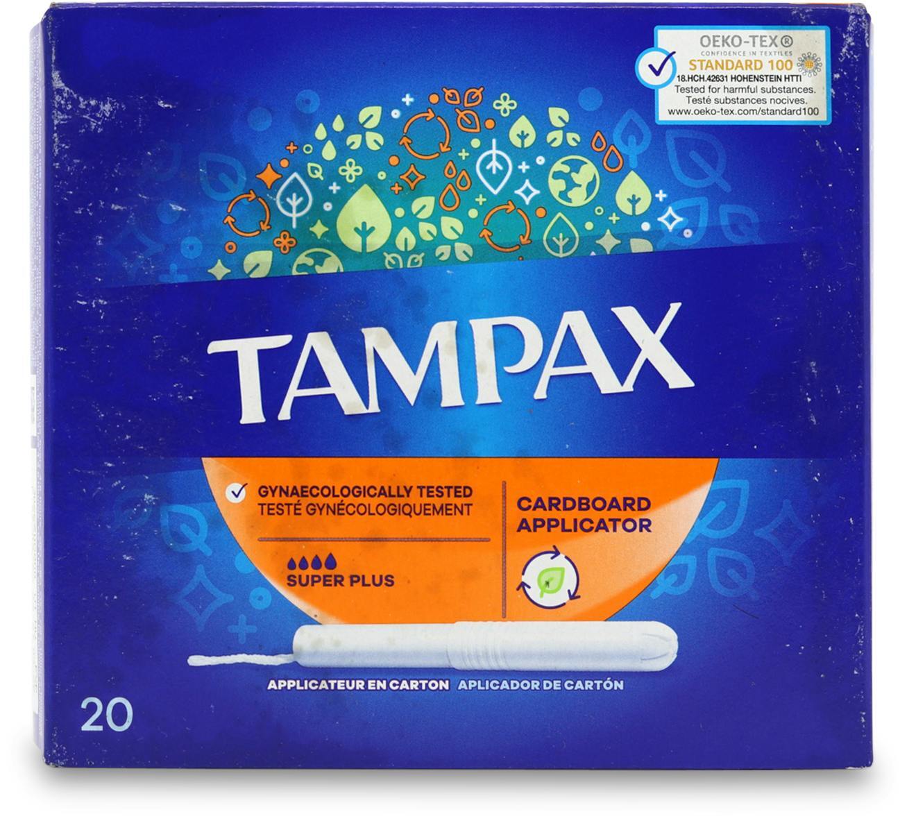 Tampax Super Plus with Applicator 20 Pack X 1