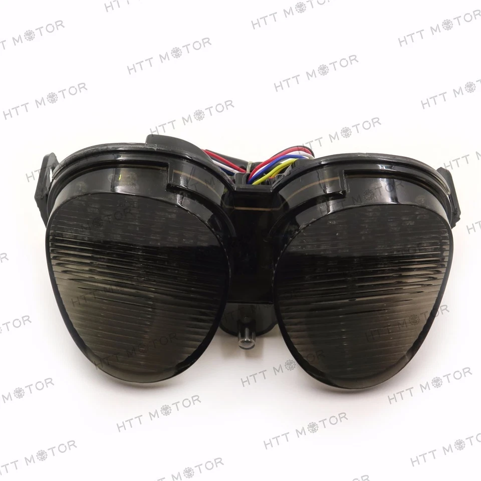 Luz trasera LED integrada HTTMT con señales para Yamaha YZF R6 2001 2002 Sportbike Foto 4 de 4