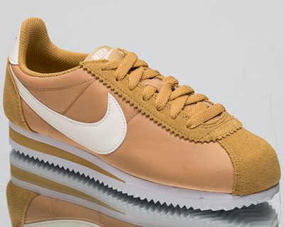 nike cortez club gold