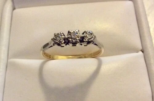 Ebay 18ct gold diamond rings deals