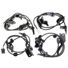 4PCS Front & Rear Side ABS Wheel Speed Sensor For 2006-2012 Toyota RAV4 4WD