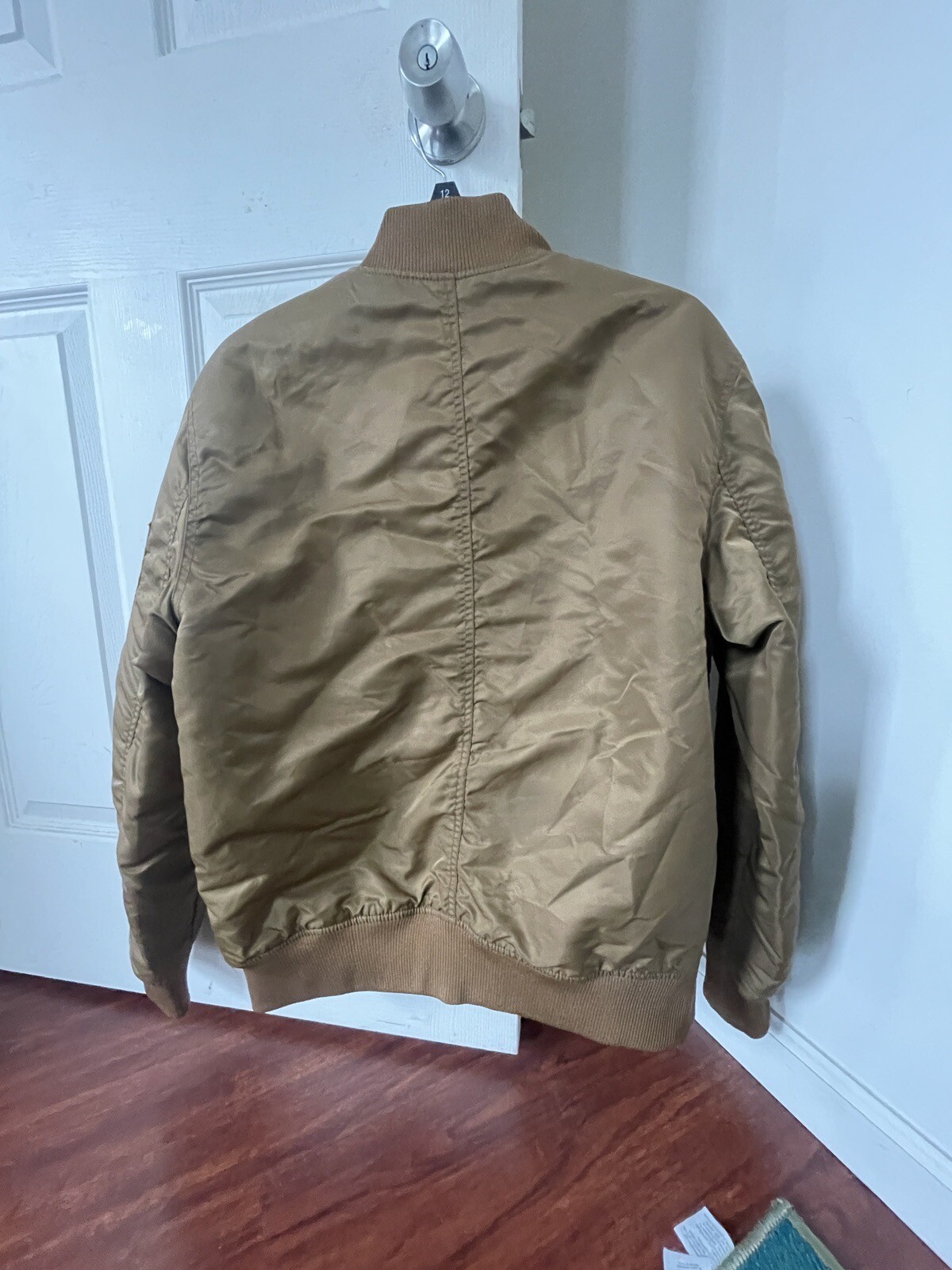Gold Bomber Jacket - Small - image 7