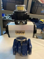 Sureseal,VR3C2YAA2NGA,Size 3 INCH Actuator Ball Valve 250CWP with Asco  