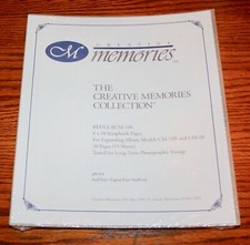 Creative Memories Collection Refill 8x10 Scrapbook 30-Pages 15-sheets RCM-10S