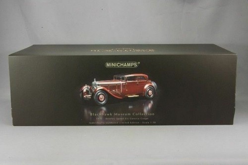 Minichamps 107139420 1/18 BENTLEY SPEED SIX CORSICA COUPE 1930 De Japón Nuevo - Imagen 5 de 9