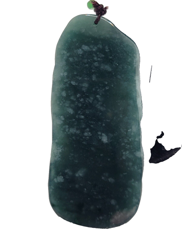 Natural Burma Jade Jadeite Dragon Pendant Icy Green Certified Grade A Hand Carve - Picture 5 of 9