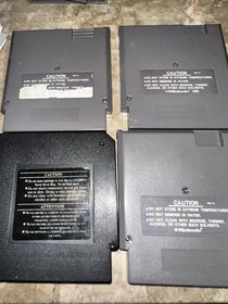 NES GOTCHA, WRESTLING, MONOPOLY, AND PYRAMID NINTENDO GAMES