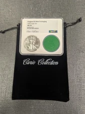 2020 MS 70 Curio Collection American Silver Eagle w/bag ASE Flawless Coin