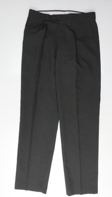 Schwarze Anzughose Herren UK-Größe 34 L Burton