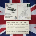 RAF FDC SC5 RAF Abingdon signed WW1 pilot Lord Balfour of Inchrye PC MC* plus 1