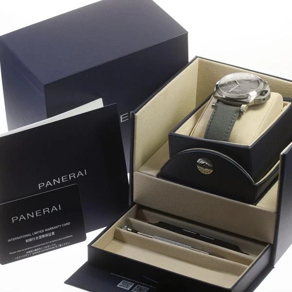 Panerai — Officine Panerai Luminor Marina eSteel Grigio Roccia PAM01358 44mm Watch #C2145