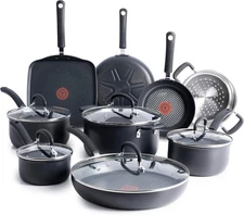 T-fal Ultimate Hard Anodized Nonstick Cookware Set 14 Piece
