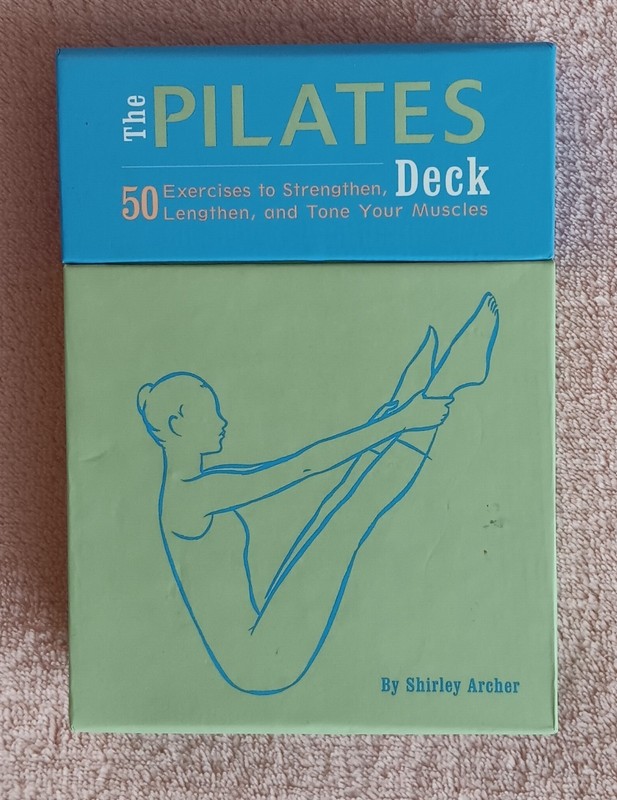 Cards, THE PILATES DECK, By Shirley Archer. At-home instruction, ISBN:0811838021