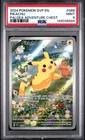 2024 POKEMON SVP EN-SV BLACK STAR PROMO PALDEA ADVENTURE CHEST PIKACHU PSA 9