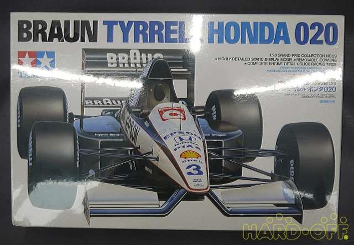 自動車 TAMIYA BRAUN TYRRELL HONDA 020 1/20 Tamiya Braun Tyrrell Honda 020 1/20 Scale | eBay
