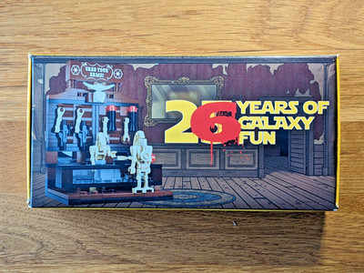 LEGO JB Spielwaren Vignette I 26 Years of Galaxy Fun grab your Arms I Star Wars