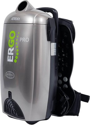 Atrix Ergo Pro Backpack Vacuum Cleaner 8-Quart HEPA Filtration 1400W Motor