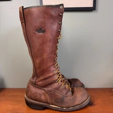 Thorogood Lineman Boots Logger Steel Toe Safety Toe 804-4254 16” Size 9.5 D